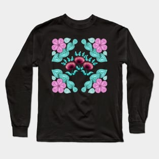 Floral doodles Long Sleeve T-Shirt